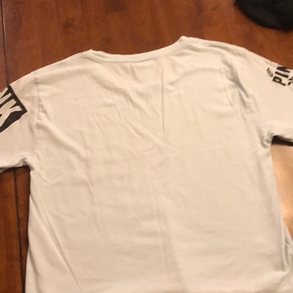 Pink cropped tee shirt - Picture 4 of 5